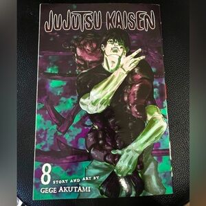 Jujutsu Kaisen Manga Volume 8 by Gege Akutami